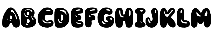 Guby Bambam 3D Font UPPERCASE