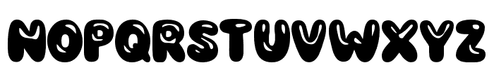 Guby Bambam 3D Font LOWERCASE
