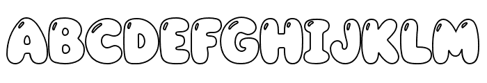 Guby Bambam Shine Outline FONT
