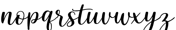 Guchie  Script Font LOWERCASE