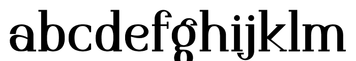 Gudfear Bold Font LOWERCASE