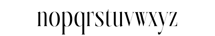 Guegie Font LOWERCASE