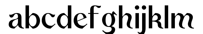 GuestLunch-Regular Font LOWERCASE