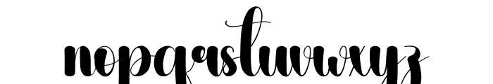 Guest Font LOWERCASE