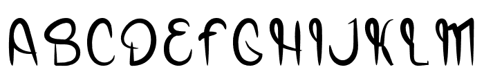 Gugu Font UPPERCASE