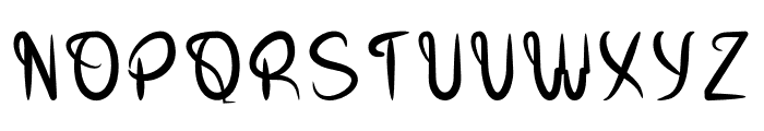 Gugu Font UPPERCASE