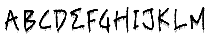 Guilty Chaos Font LOWERCASE