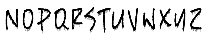 Guilty Chaos Font LOWERCASE