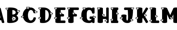 Guinea Pig love 02 Regular Font UPPERCASE