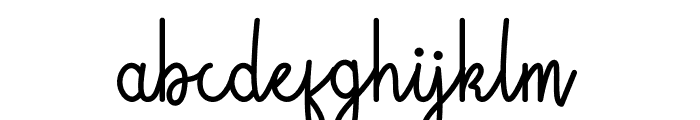 Guinevere Font LOWERCASE