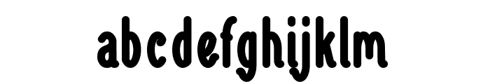 Guitar Electric Bold Font LOWERCASE