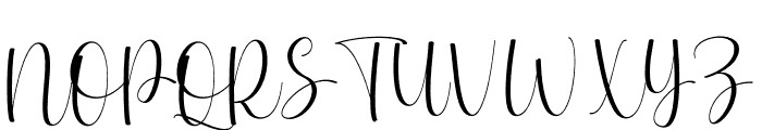 Gulaly Font UPPERCASE