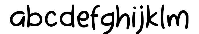 Gulays Regular Font LOWERCASE