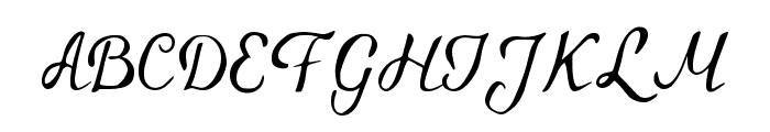 Guldahar Regular Font UPPERCASE