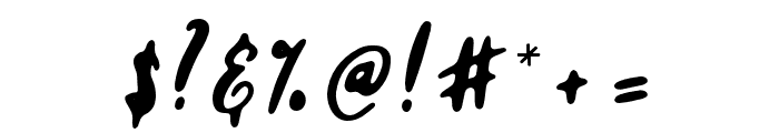 Gulitta-Regular Font OTHER CHARS
