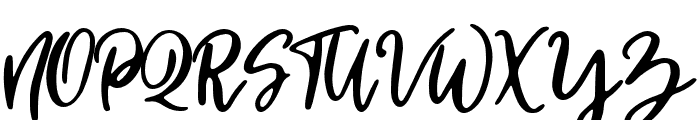 Gulitta-Regular Font UPPERCASE