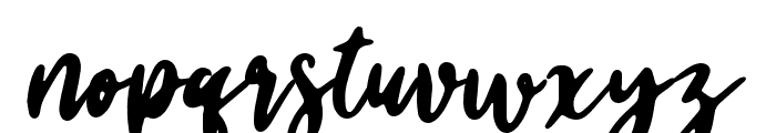 Gulitta-Regular Font LOWERCASE