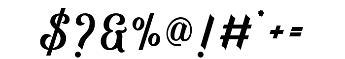 Gullady-Regular Font OTHER CHARS