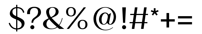 Gullia-Regular Font OTHER CHARS