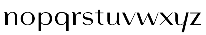 Gullia-Regular Font LOWERCASE