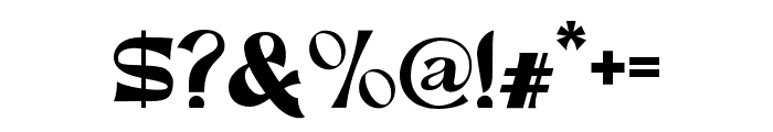 Gultic Font Regular Font OTHER CHARS
