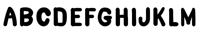 Gulu Regular Font UPPERCASE