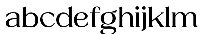 Gumani-Medium Font LOWERCASE