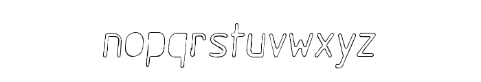 Gumball-Italic Font LOWERCASE