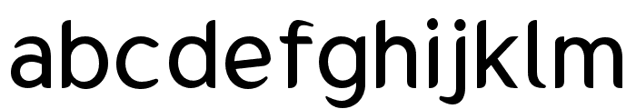 Gumela-Regular Font LOWERCASE