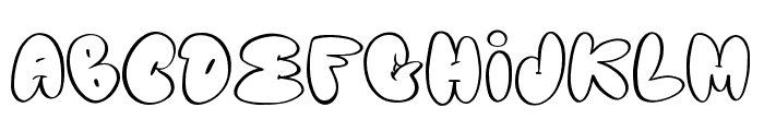 Gummy Bloom Regular Font LOWERCASE