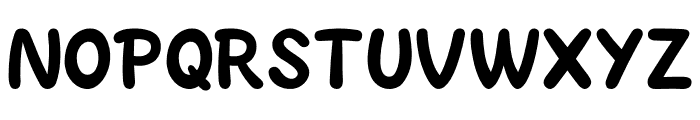Gummy Dance Regular Font UPPERCASE