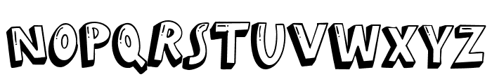 Gummy Twist Regular Font UPPERCASE
