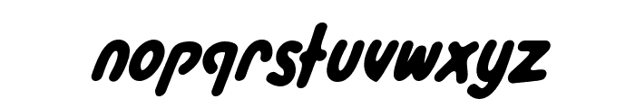 GummyMucus-Smooth Font LOWERCASE