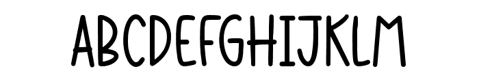 Gumsy Mustard Regular Font UPPERCASE