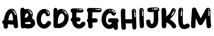 Gumy Punch Font UPPERCASE