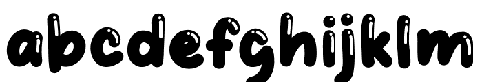 Gumy Punch Font LOWERCASE