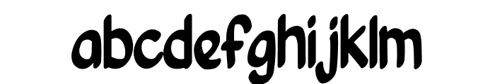 Gunamy Font LOWERCASE