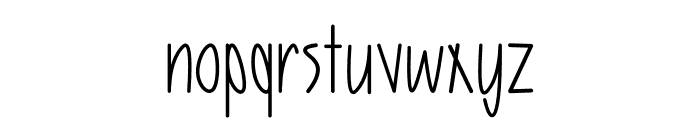 Gundula Font LOWERCASE