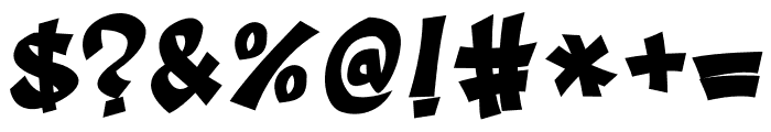 Gunko Street Font OTHER CHARS