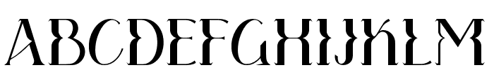 Gunner-Regular Font UPPERCASE