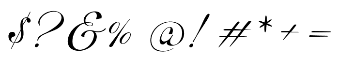 GunsanScript Font OTHER CHARS