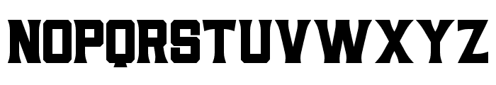 Gunsman-Regular Font UPPERCASE