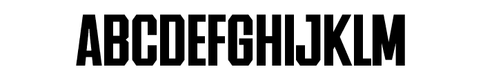 Gunsport Font UPPERCASE