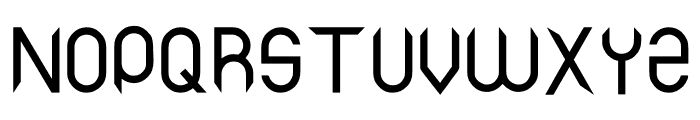 Guntur Font UPPERCASE