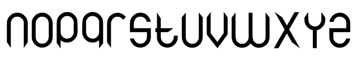 Guntur Font LOWERCASE