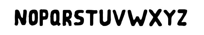 Guper Regular Font LOWERCASE