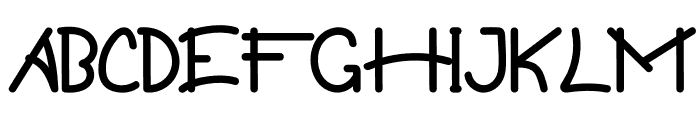 Guritno Font LOWERCASE