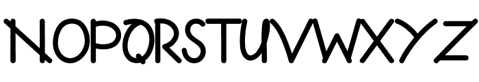 Guritno Font LOWERCASE