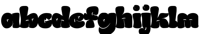 Gury Pump Regular Font LOWERCASE