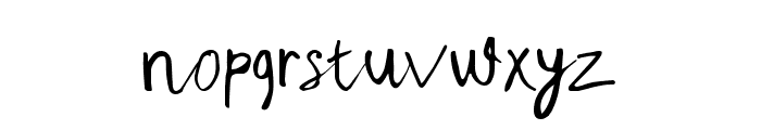 Gush Kettel AT Medium Font LOWERCASE